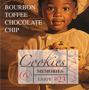 Cookies : Bourbon Toffee Chocolate Chip 12 - Fresh and Handcrafted
